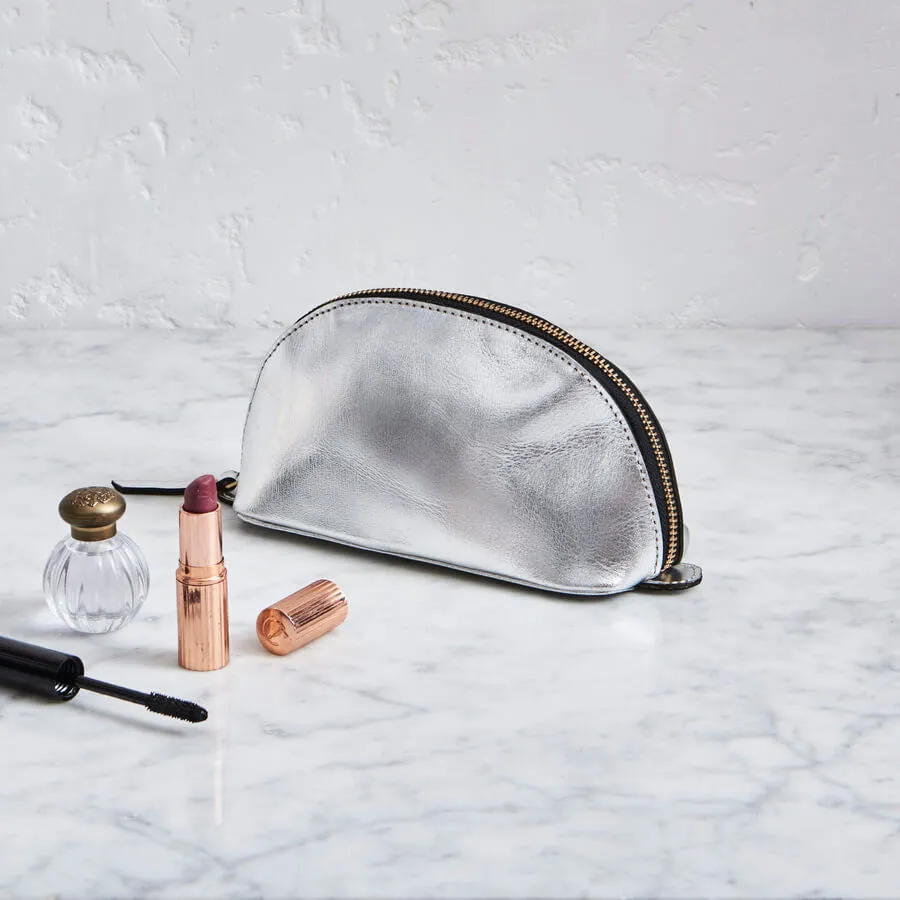 Lunar Leather Make-up Bag